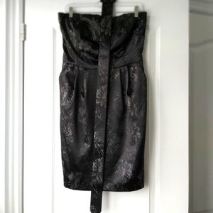 LE CHATEAU Strapless Knee-Length Dress